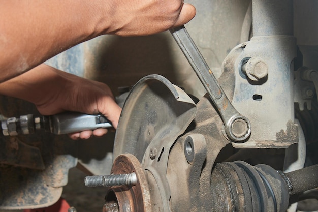 Разборка и установка новой кулисы