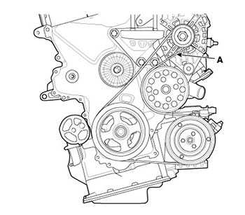 С чего должен начинаться обновленный седан Kia Ceed? Подробная схема расположения приводного ремня и других компонентов