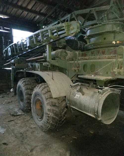Установка сваебойной установкой на базе УАЗ КРАЗ-260