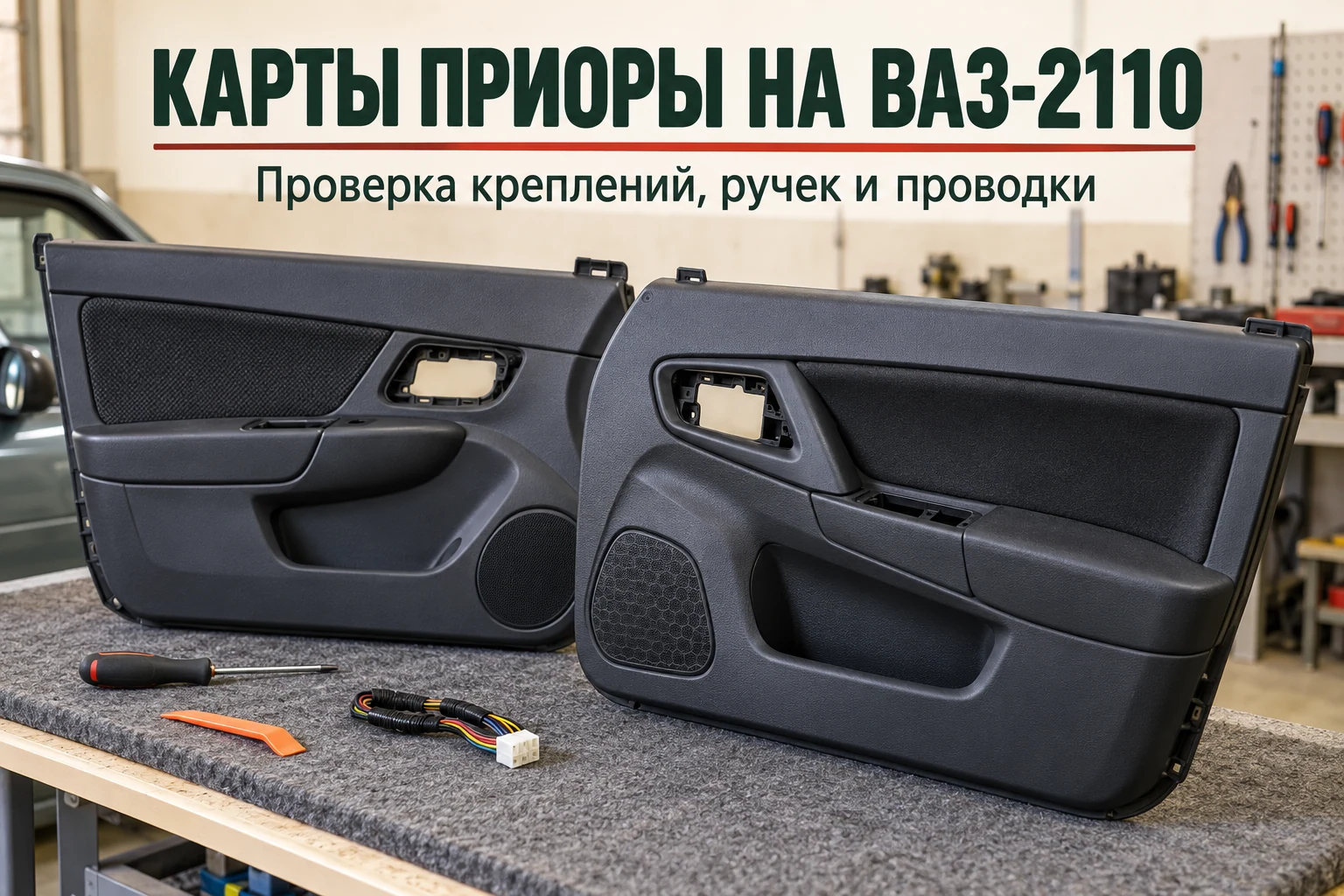 Подойдут ли дверные карты Приоры на ВАЗ-2110: что проверить до покупки